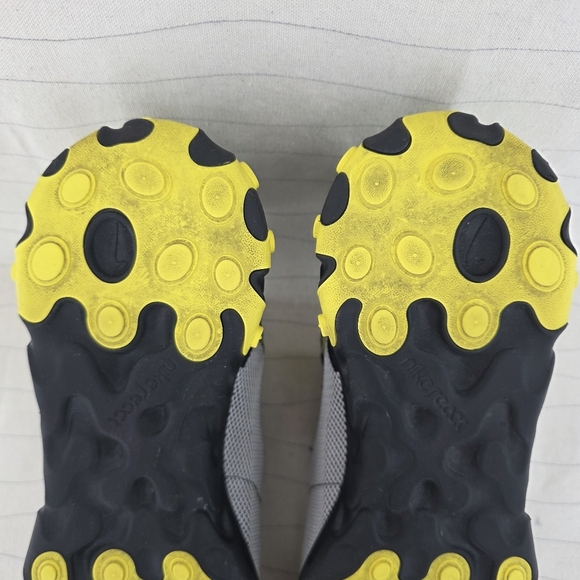 Nike Mens React Element 55 Dynamic Yellow Sneakers Shoes CK1686-001 Size 9.5 - Picture 13 of 15